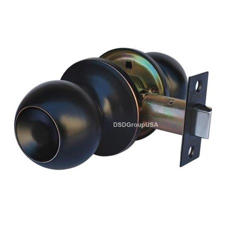 CONSTRUCTOR Constructor Chronos Passage Door Lever Lock Set Knob Handle Set; Oil Rubbed Bronze CON-CHR-ORB-PS